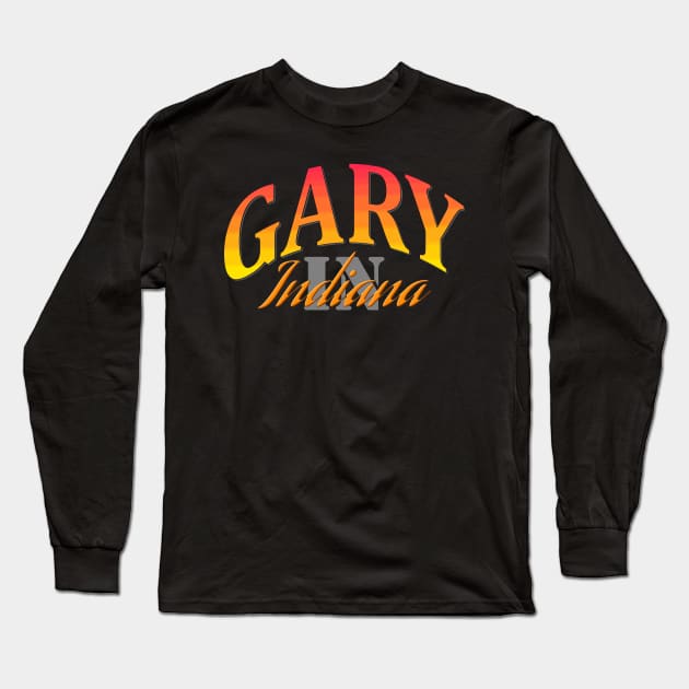 City Pride: Gary, Indiana Long Sleeve T-Shirt by Naves